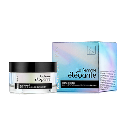Крем ночной La femme élégante ® для интенсивного обновления кожи, 50 мл