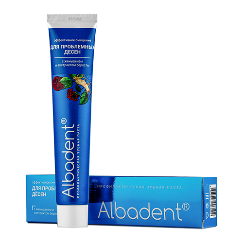 Зубная паста «Альбадент®» для проблемных десен, 95 г 
