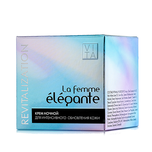 Крем ночной La femme élégante ® для интенсивного обновления кожи, 50 мл